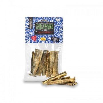 Green & Wilds Cod Feasts Whole Skin Dog Treat